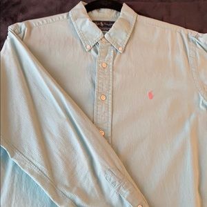 Ralph Lauren Oxford Dress Shirt Custom Fit (L)